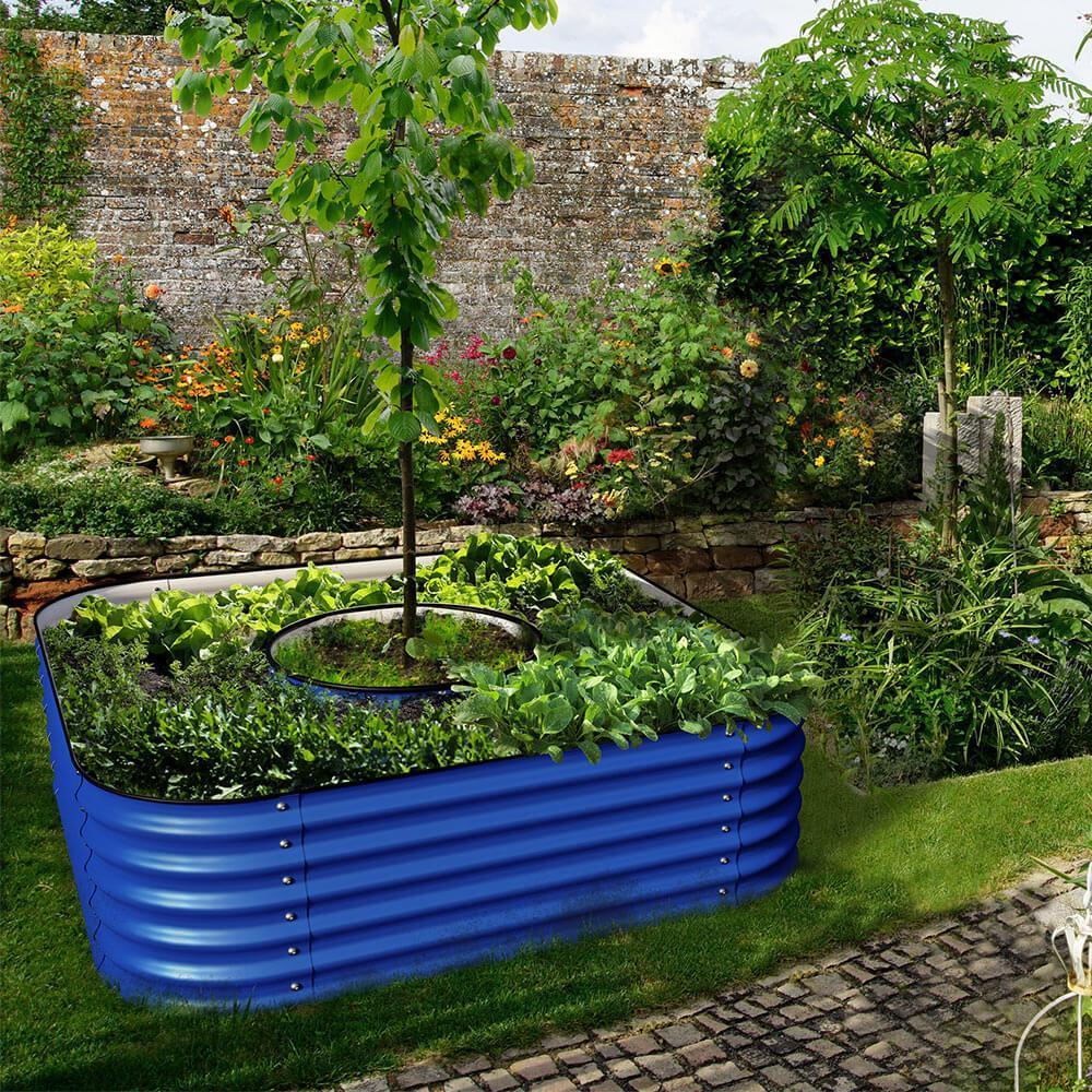 Olle 4-Style Modular Galvanized Raised Garden Beds [Build 1 of 4 Configurations]