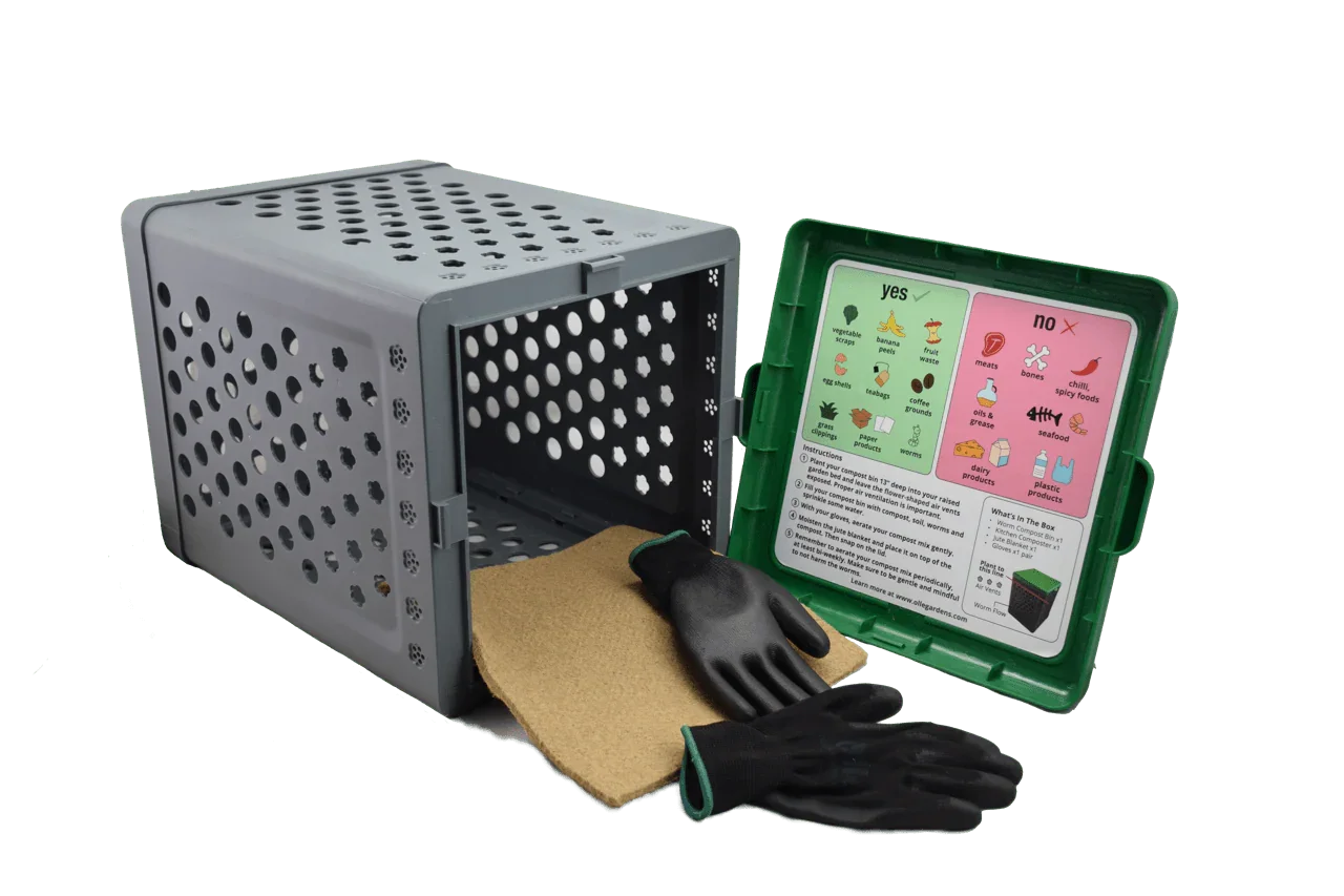 OLLE Garden In-ground Worm Compost Bin