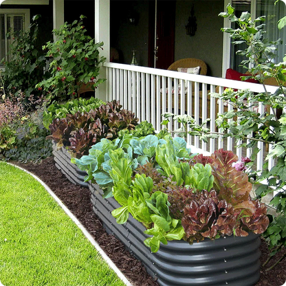 Olle Gardens 17" Tall, 12-in-1 Raised Garden Bed