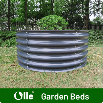 Olle Gardens 17" Tall x 42" Round Raised Garden Bed